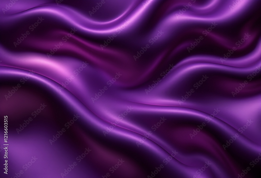 Luxurious Purple Silk: Abstract Drapery in Deep Hues Luxurious Purple Silk: Abstract Drapery in Deep Hues