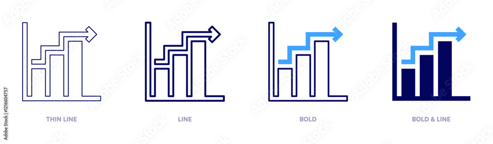 Marketing platform icon in 4 different styles. Thin Line, Line, Bold, and Bold Line. Duotone style. Editable stroke Marketing platform icon in 4 different styles. Thin Line, Line, Bold, and Bold Line. Duotone style. Editable stroke
