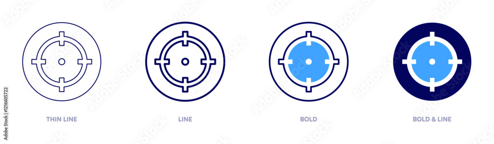 Omnichannel marketing icon in 4 different styles. Thin Line, Line, Bold, and Bold Line. Duotone style. Editable stroke Omnichannel marketing icon in 4 different styles. Thin Line, Line, Bold, and Bold Line. Duotone style. Editable stroke