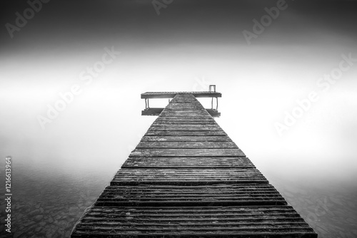 Lough Derg fishing platform photo