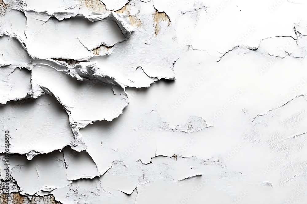 Peeling white paint on wood texture. Peeling white paint on wood texture.