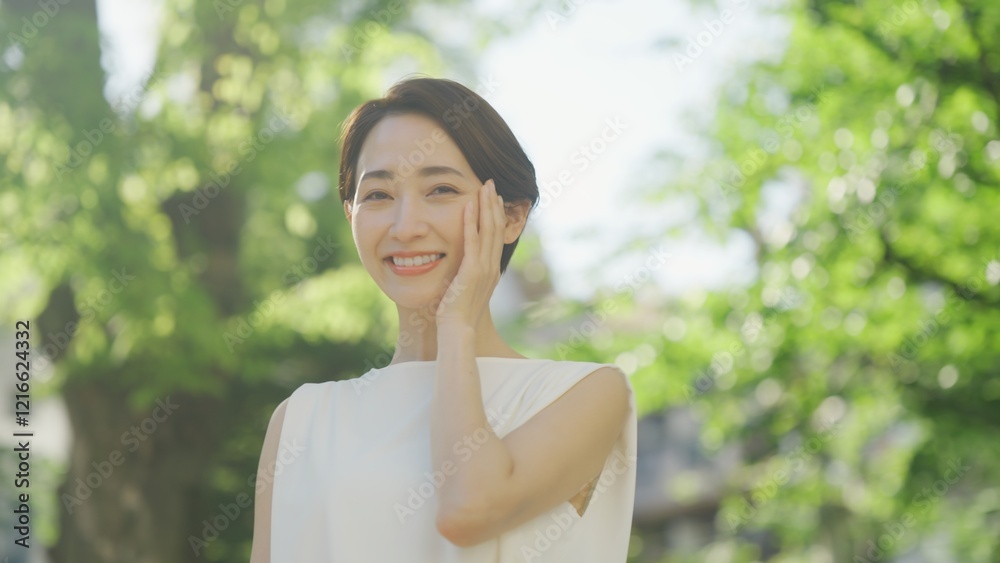 UVケアイメージ_新緑