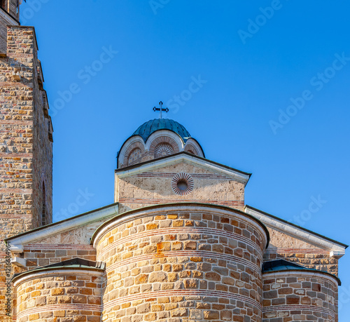 Obraz na płótnie Patriarchal Cathedral, Tsarevets Fortress w salonie