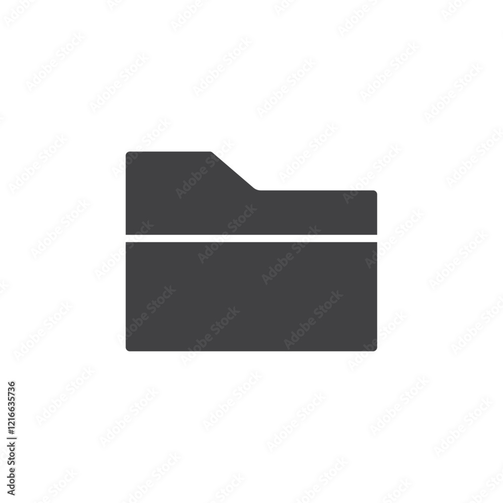 Folder icon Vector logo set flat Folder icon Vector logo set flat