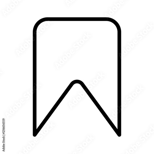 Bookmark icon Vector logo set flat