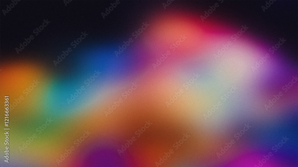 Smooth Gradient Noise Grain Background with Blue, Orange, Red, Pink, Purple, Violet, and Light Colors for Unique Art Smooth Gradient Noise Grain Background with Blue, Orange, Red, Pink, Purple, Violet, and Light Colors for Unique Art