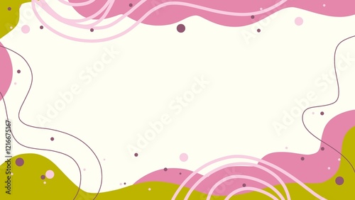 Colorful abstract background with space for text. Template for powerpoint, ppt, celebration, branding, banner, flyer, cover, business card, poster, sales, wall art, promotion, magazine and print.