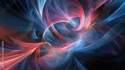 Abstract Swirling Nebula.