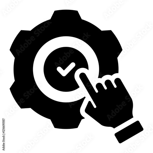 Action Icon Black Solid