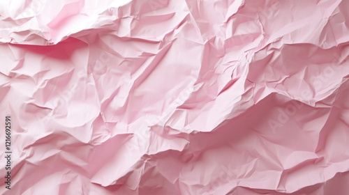 Wallpaper Mural Pink crumpled paper texture background Torontodigital.ca