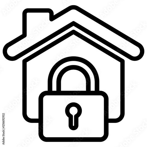 Lockdown Icon Outline