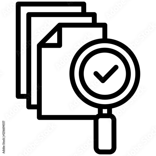 Audit Icon Outline