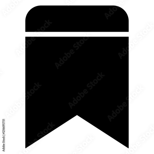 Bookmark Icon Black Solid
