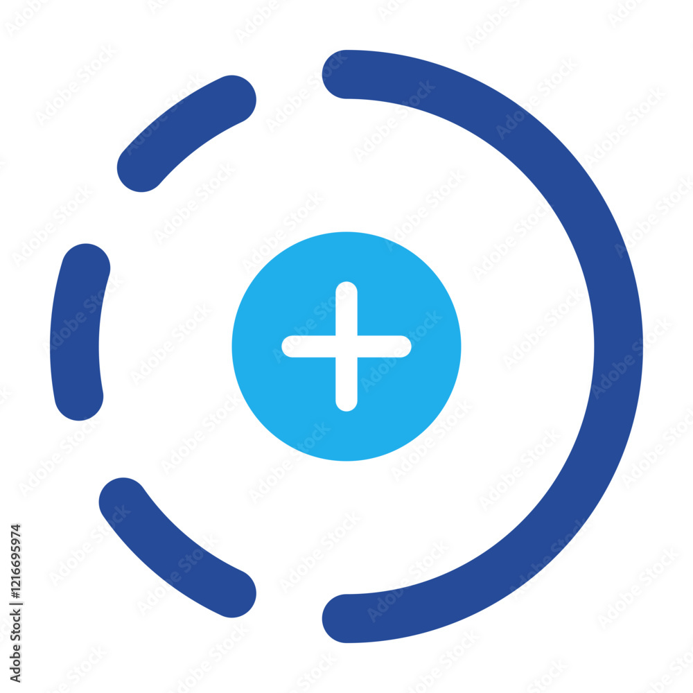 Obraz premium Story Icon Dual Tone Color