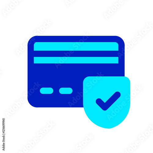 debit card duo tone icon