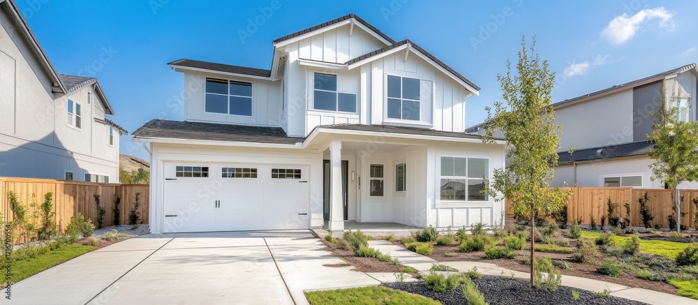 Luxury Farmhouse Style Home Exterior Luxury Farmhouse Style Home Exterior