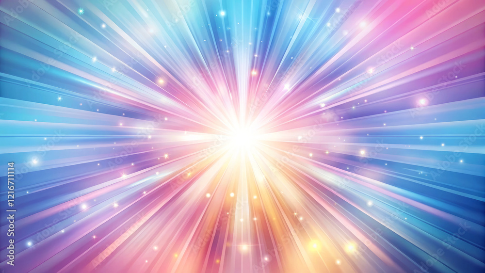 vibrant sunburst pattern in pastel colors creates dreamy atmosphere vibrant sunburst pattern in pastel colors creates dreamy atmosphere
