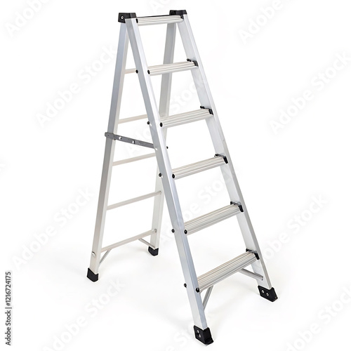 ladder isolated on white