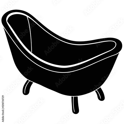 illustration of a tub