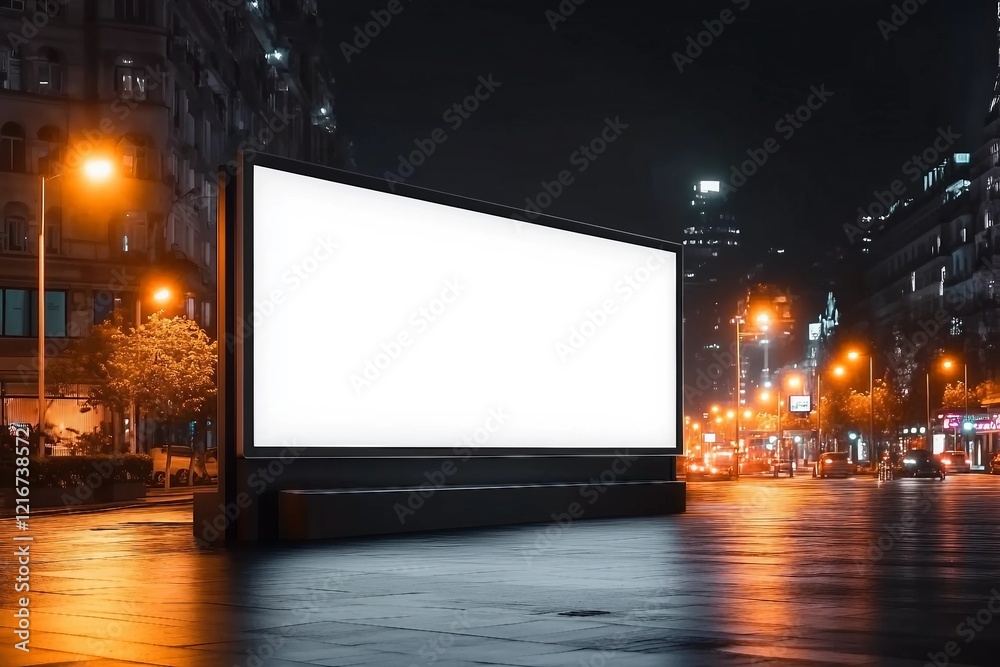Modern Empty space advertisement board, blank white signboard in city in night, Bus stand empty billboard in night, Marketing banner ad space in city, Advertisement billboard on bus stand in city
Modern Empty space advertisement board, blank white signboard in city in night, Bus stand empty billboard in night, Marketing banner ad space in city, Advertisement billboard on bus stand in city