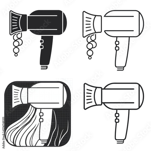 Customizable Vector Icons. Creative Vector Icons Pack. Sleek Vector Icons for Design. Vector Icons Collection.
