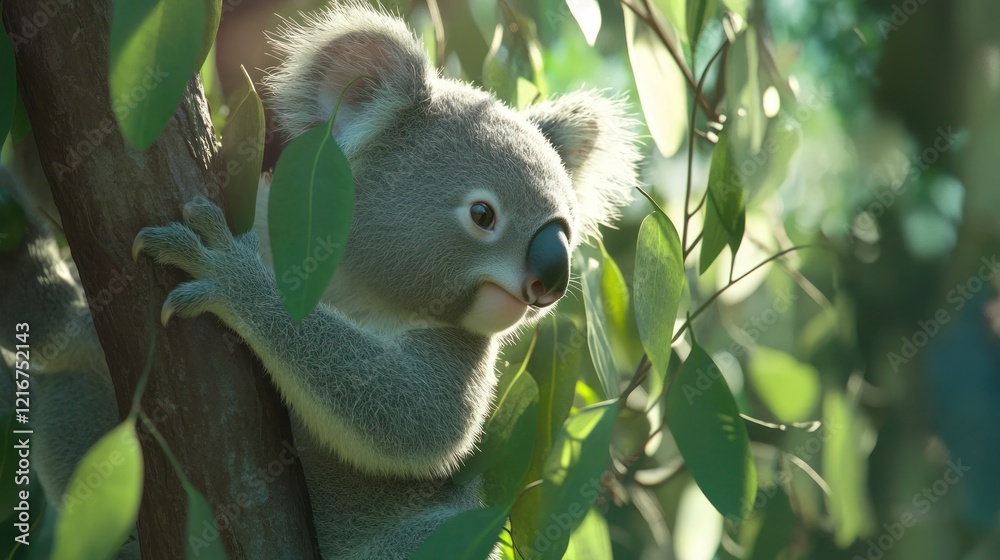 Fototapeta premium Koala in a Tree
