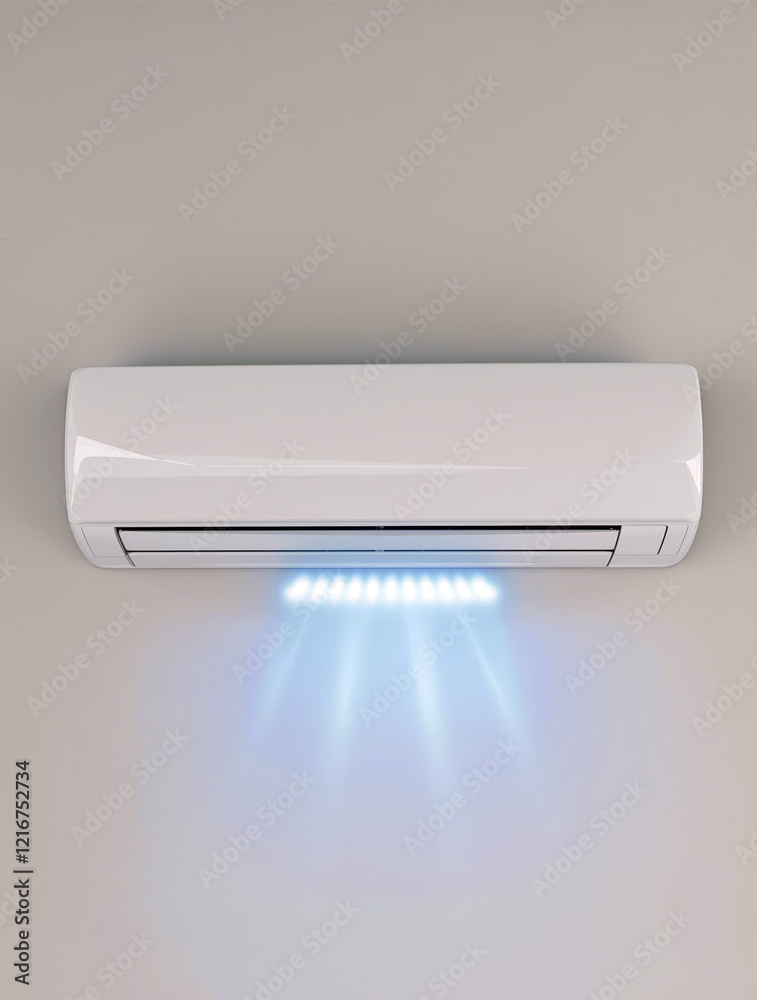 Eco-Friendly Wall-Mounted AC with Seamless Design and Advanced Air Purification