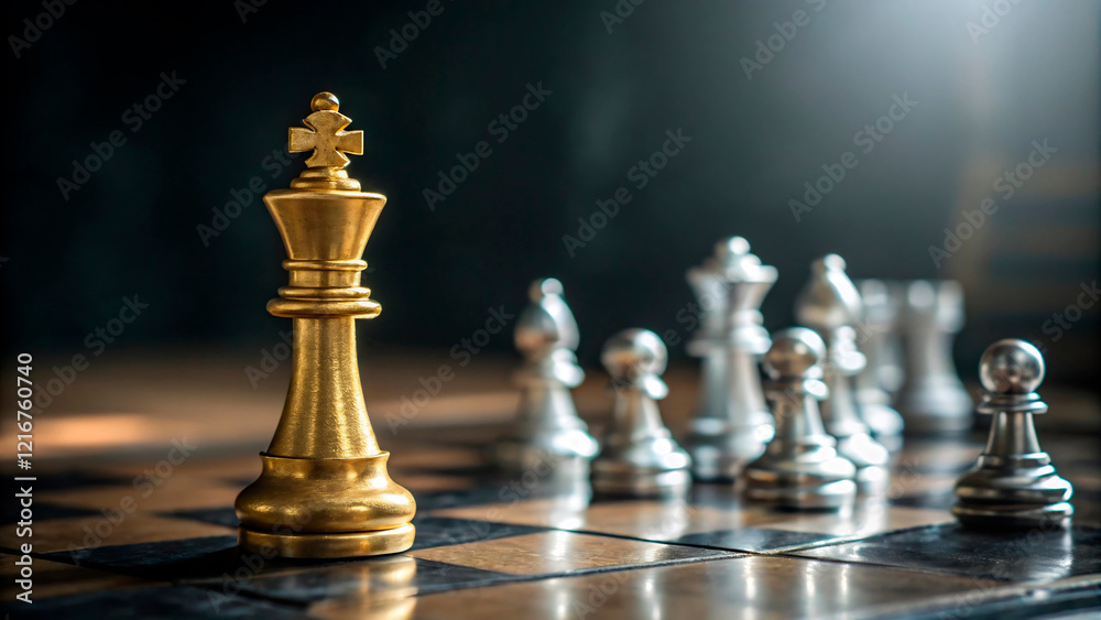 chess pieces on the chessboard chess pieces on the chessboard