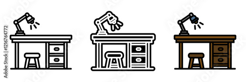 Workbench is a sturdy table designed for performing construction, repair, or crafting tasks efficiently.