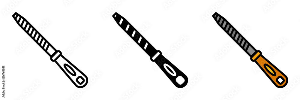 File is a hand tool with a rough surface, used for smoothing, shaping, or sharpening materials. File is a hand tool with a rough surface, used for smoothing, shaping, or sharpening materials.