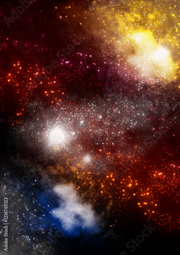 Wallpaper Mural galaxy in a free space. Torontodigital.ca