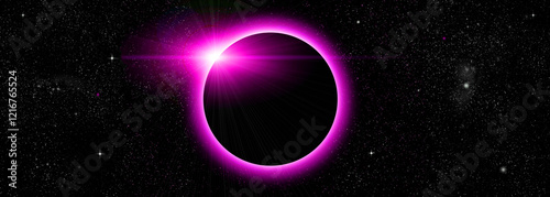 Obraz na płótnie eclipse w salonie