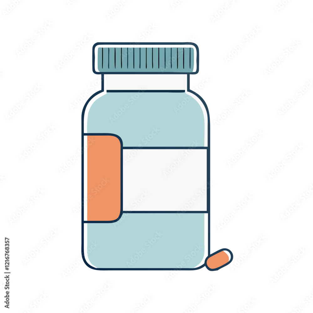pill bottle icon, pill bottle vector illustration-simple illustration of pill bottle, perfect for pill bottle logos and icons pill bottle icon, pill bottle vector illustration-simple illustration of pill bottle, perfect for pill bottle logos and icons