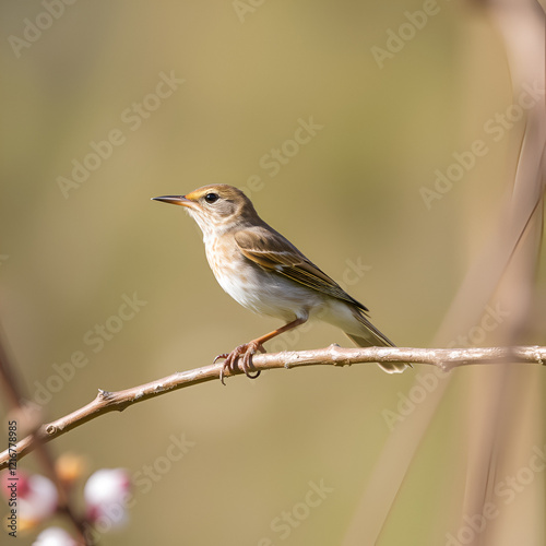 veery (Catharus fuscescens) in spring photo