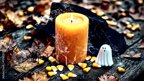 Halloween Candle & Decorations