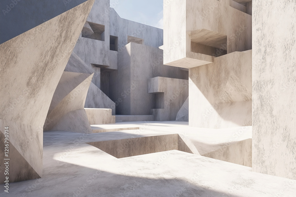 Environments that challenge perception and gravity. Environments that challenge perception and gravity.