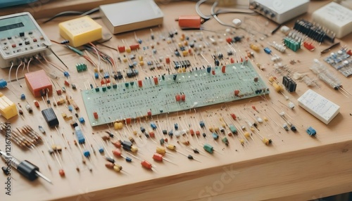 A closeup photo of various