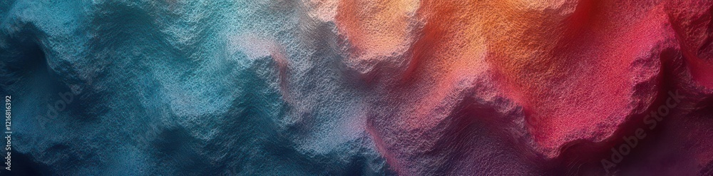 Fototapeta premium Deep, slubby linen backdrop with visible weave , sustainable, rustic