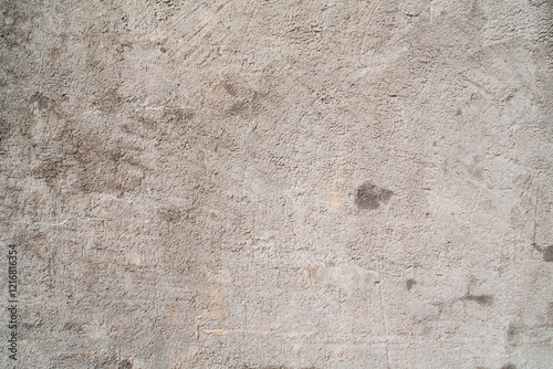 Ancient Plaster Wall of Traditional Italian-Swiss Valley House, Rustic Texture