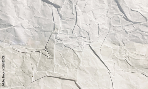 crumpled paper textured background. Crumbled office paper, texture, background, for design.