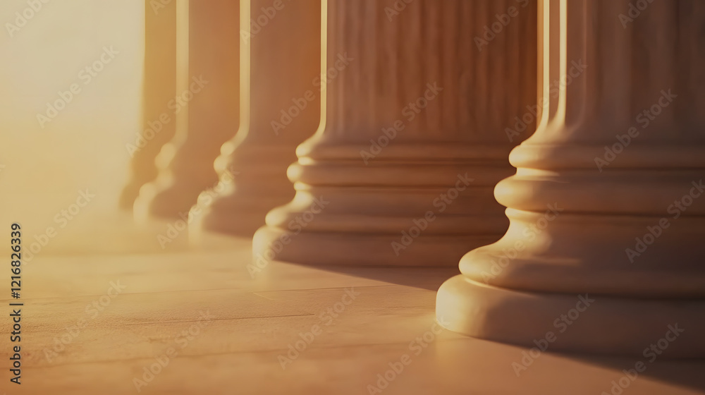 Supreme Court building at sunset, bathed in glowing golden light, with neoclassical architecture and a serene atmosphere.
Supreme Court building at sunset, bathed in glowing golden light, with neoclassical architecture and a serene atmosphere.