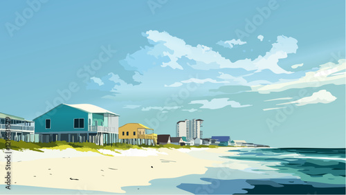 Relaxing by the Gulf- Gulf Shores, Alabama