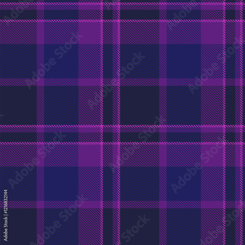 Modern tartan plaid design featuring bold checks and vibrant col