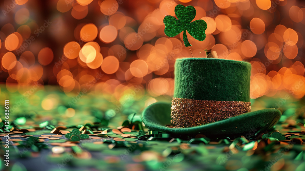 Fototapeta premium St. Patrick’s Day Background. Irish holiday.