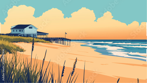 The Outer Banks  North Carolina.eps