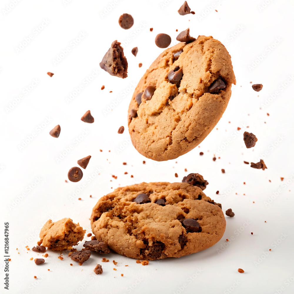 Fototapeta premium chocolate chip cookies