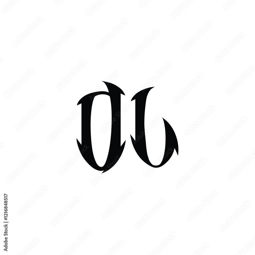 OL monogram logo design letter text name symbol monochrome logotype alphabet character simple logo OL monogram logo design letter text name symbol monochrome logotype alphabet character simple logo