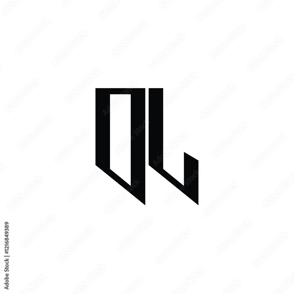 OL monogram logo design letter text name symbol monochrome logotype alphabet character simple logo OL monogram logo design letter text name symbol monochrome logotype alphabet character simple logo