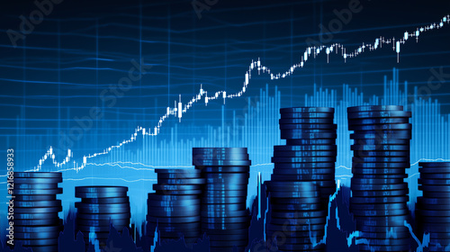 Financial Growth with Stacked Coins

 photo