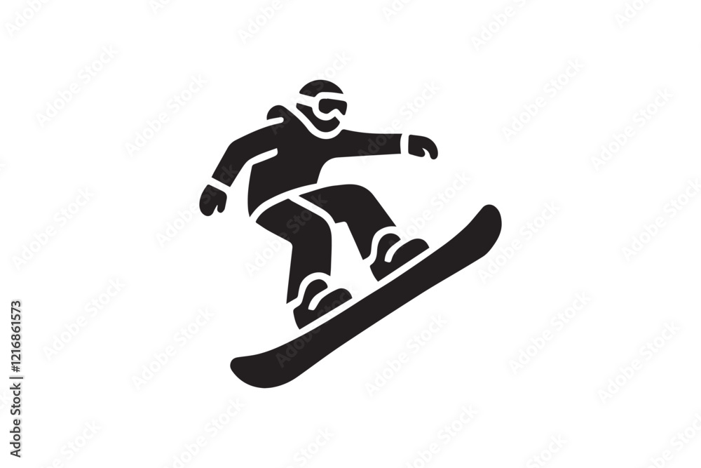 simple and subtle vector silhouette of ice skateboarding in black and white, set against a white background. simple and subtle vector silhouette of ice skateboarding in black and white, set against a white background.